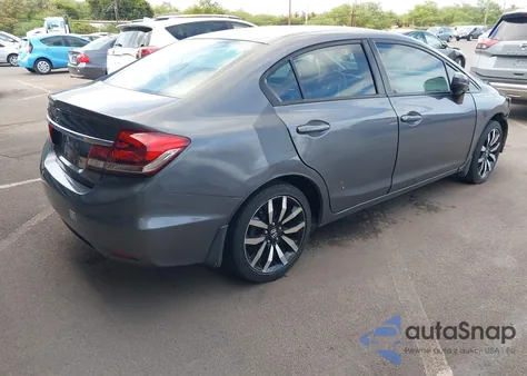 2015 Honda Civic Ex-L from USA, damaged, VIN 2HGFB2F95FH532663